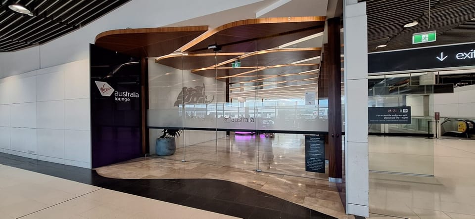 Virgin Australia Lounge – Brisbane Airport (BNE) – reception