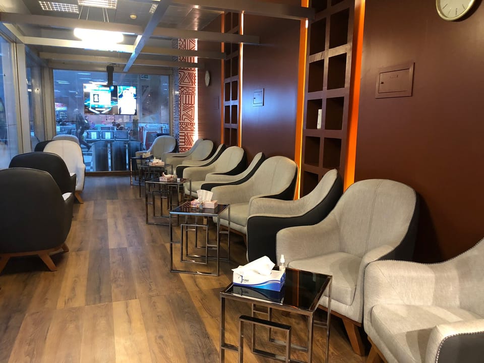 Pearl Lounge (International) – Luxor Airport (LXR), Main Terminal – seating area