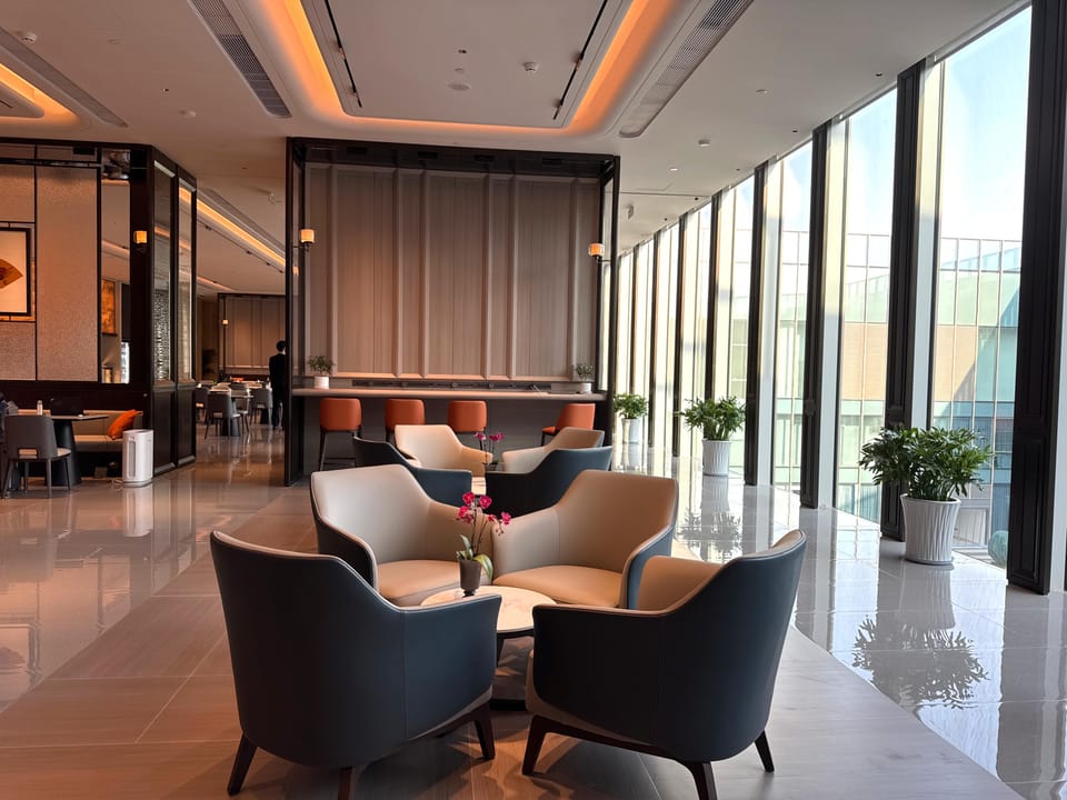 South Airline Pearl Lounge(T3 Domestic) – Xi'an Xianyang Airport (XIY), Terminal 3 – seating area