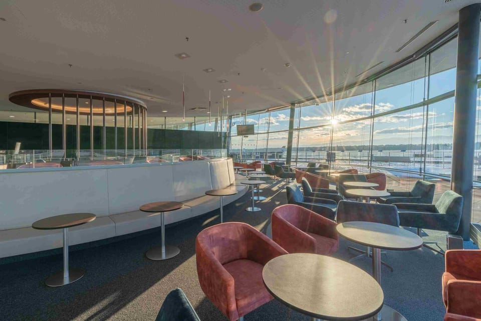 VIP-Lounge – Graz Airport (GRZ), Main Terminal – seating area