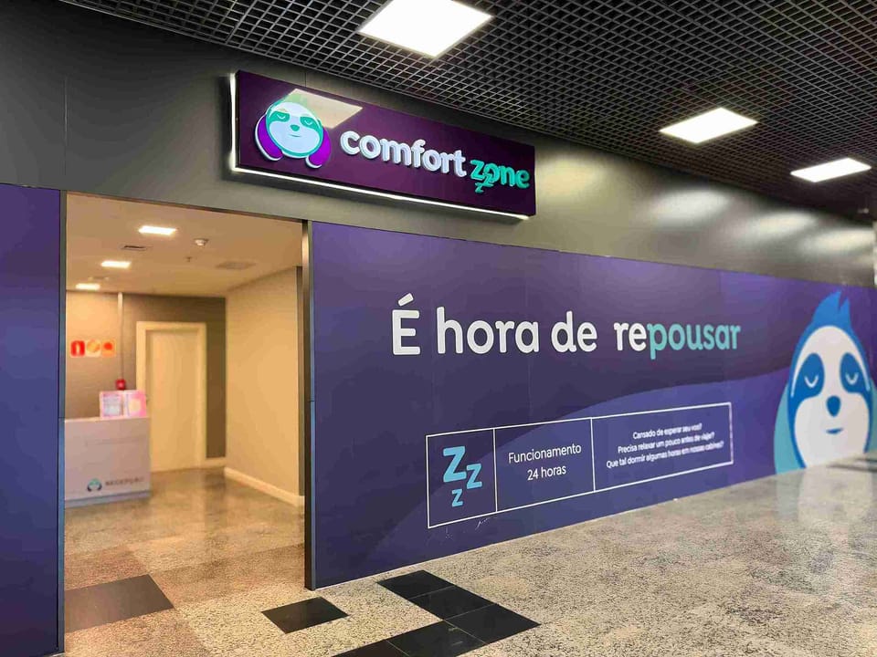 Comfort Zone POA – Porto Alegre Airport (POA), Main Terminal – reception and entrance