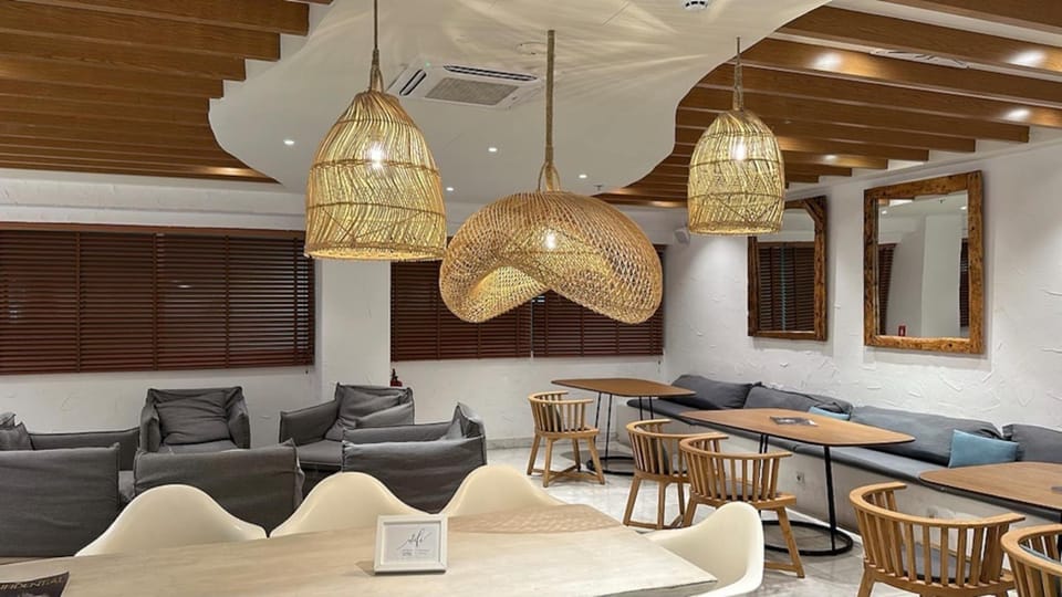 CIP Lounge by Goldair – Mykonos Airport (JMK), Main Terminal Building – lounge interior