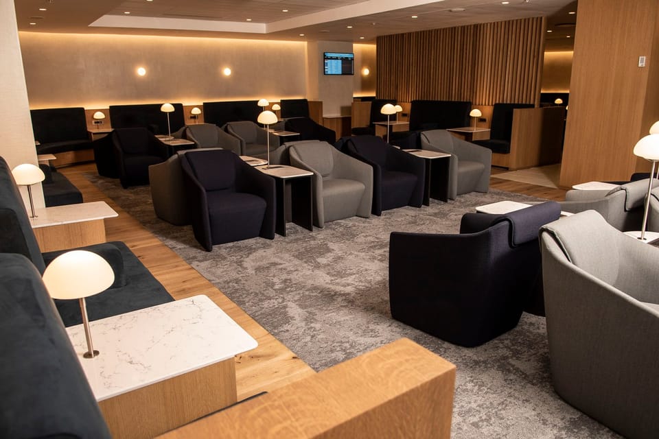 British Airways Lounge – Johannesburg Airport (JNB), International Departures Terminal