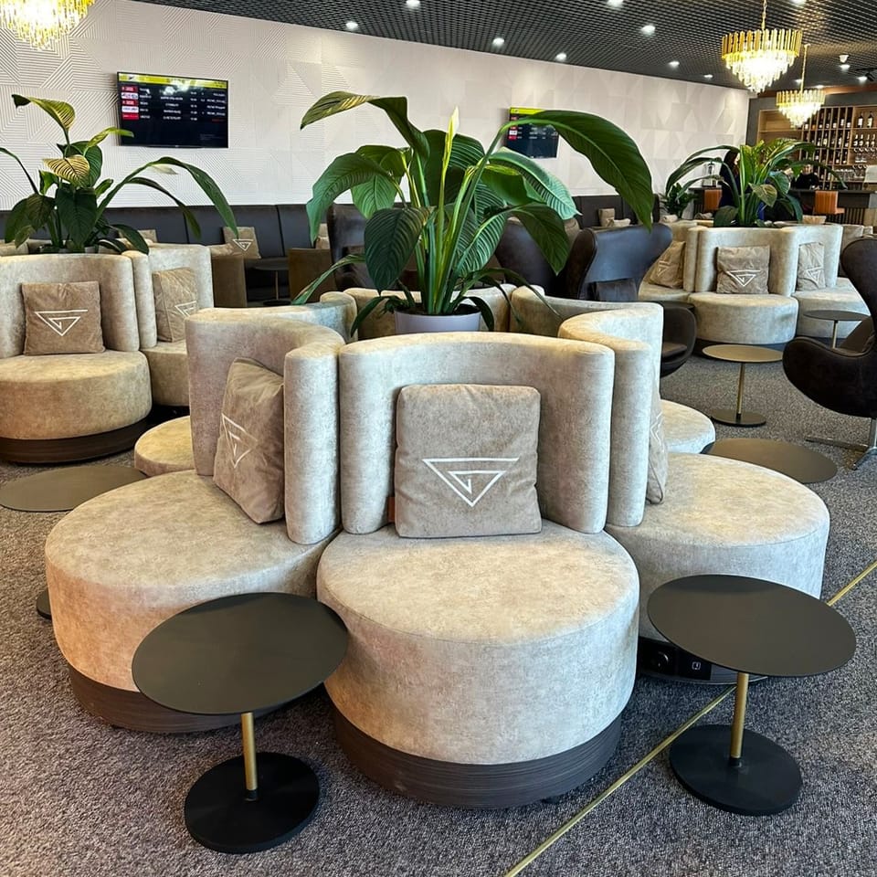 Business Lounge – Bishkek Manas International (FRU), Main Terminal – seating area