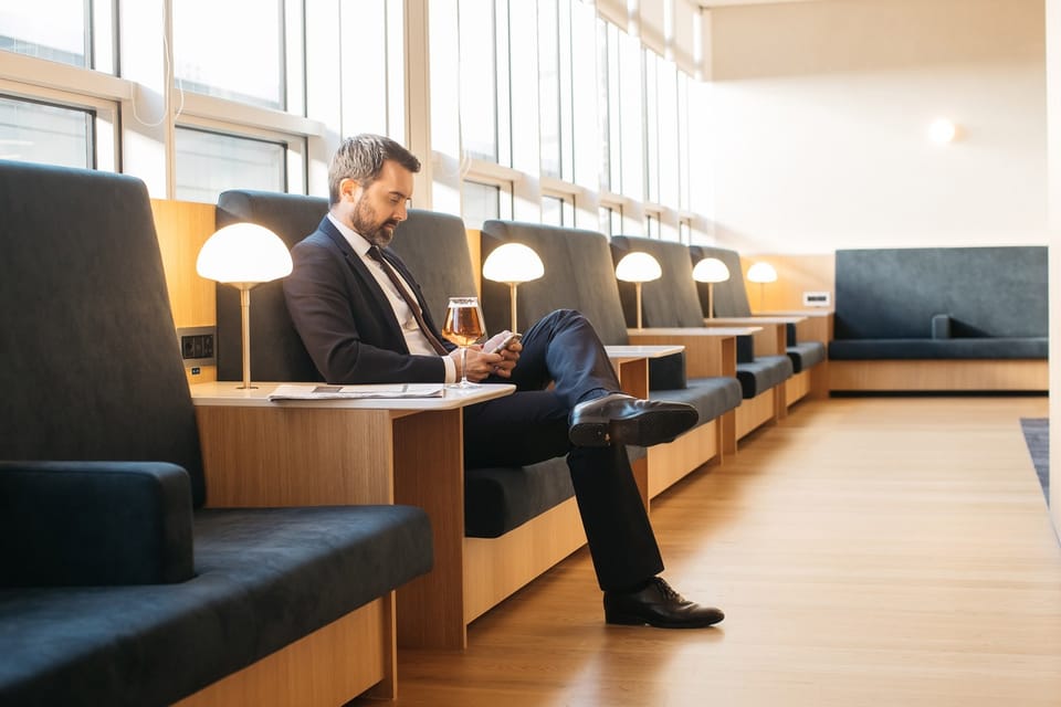 British Airways Lounge – Geneva Airport (GVA), Main Terminal
