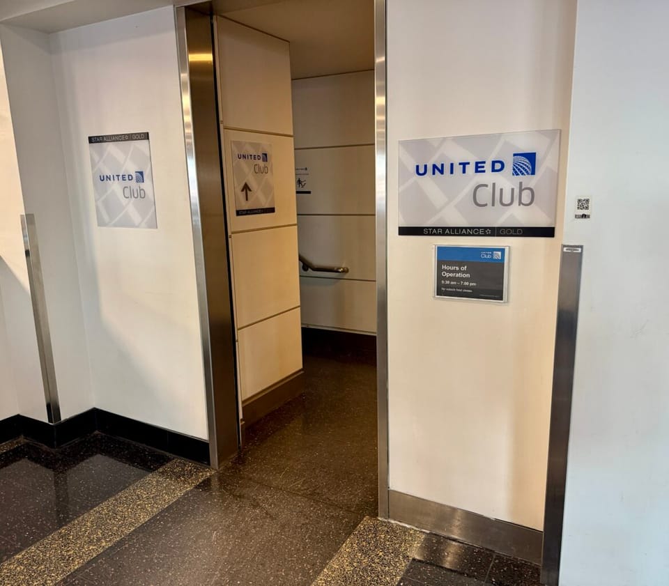 United Club – Washington Reagan National Airport (DCA), Terminal B