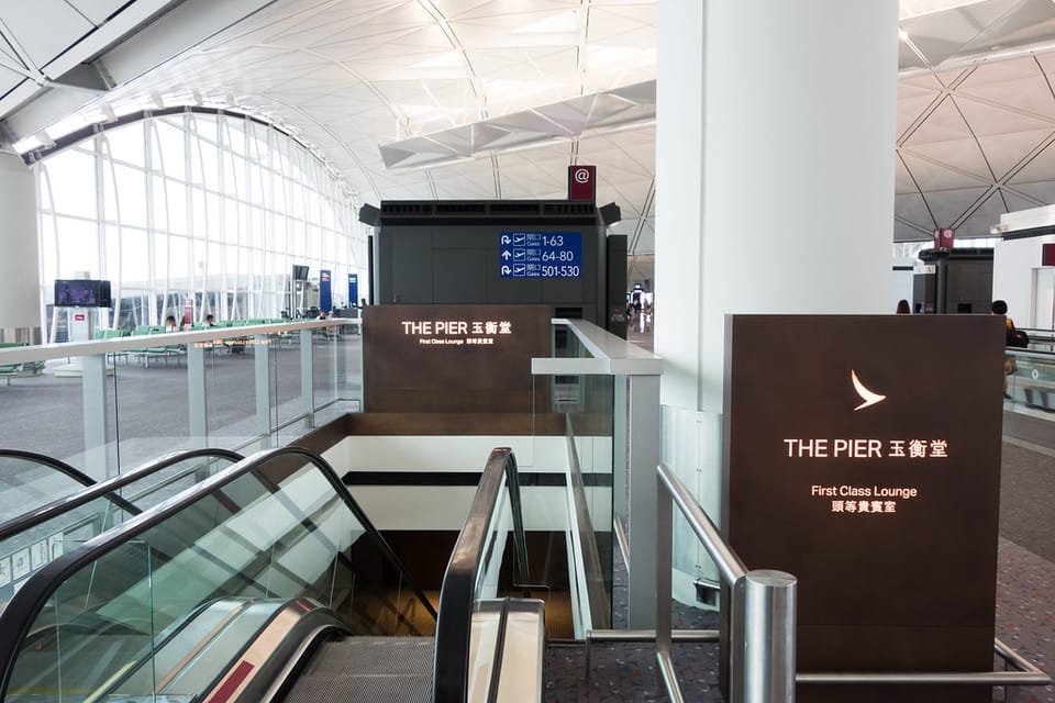 Cathay Pacific The Pier, First – Hong Kong Airport (HKG), Terminal 1