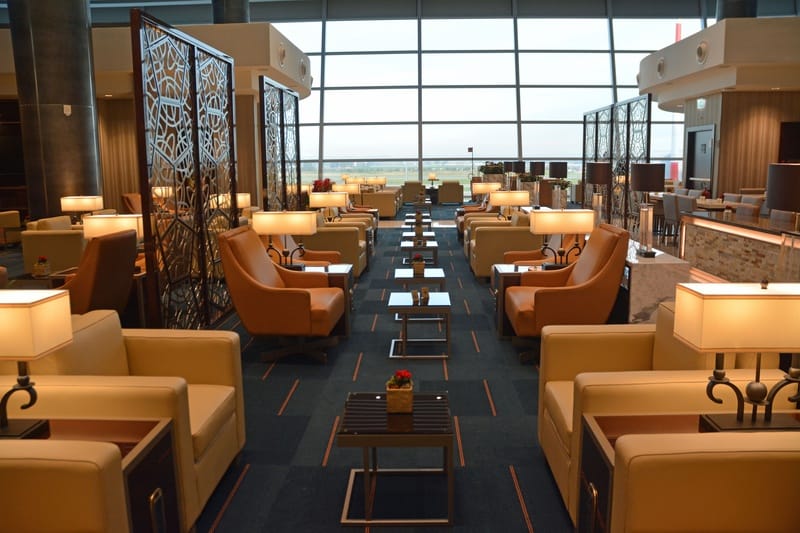 The Emirates Lounge – Rome Fiumicino Airport (FCO)