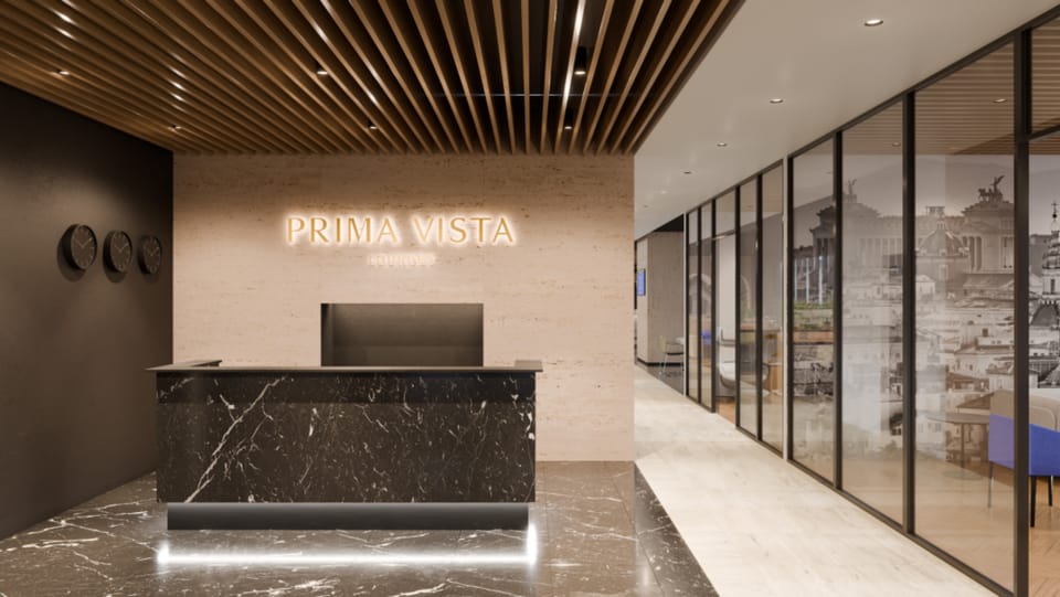 Prima Vista Lounge – Rome Fiumicino Airport (FCO), Terminal 1
