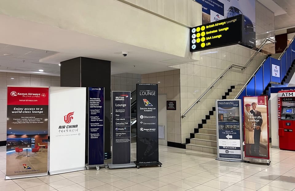 The Emirates Lounge – Johannesburg Airport (JNB), Terminal A