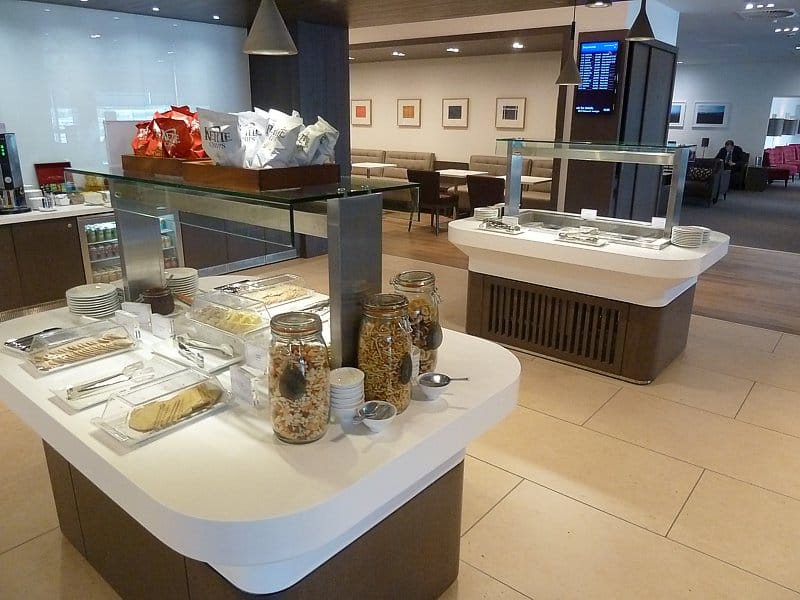 British Airways Lounge – Edinburgh Airport (EDI), Main Terminal