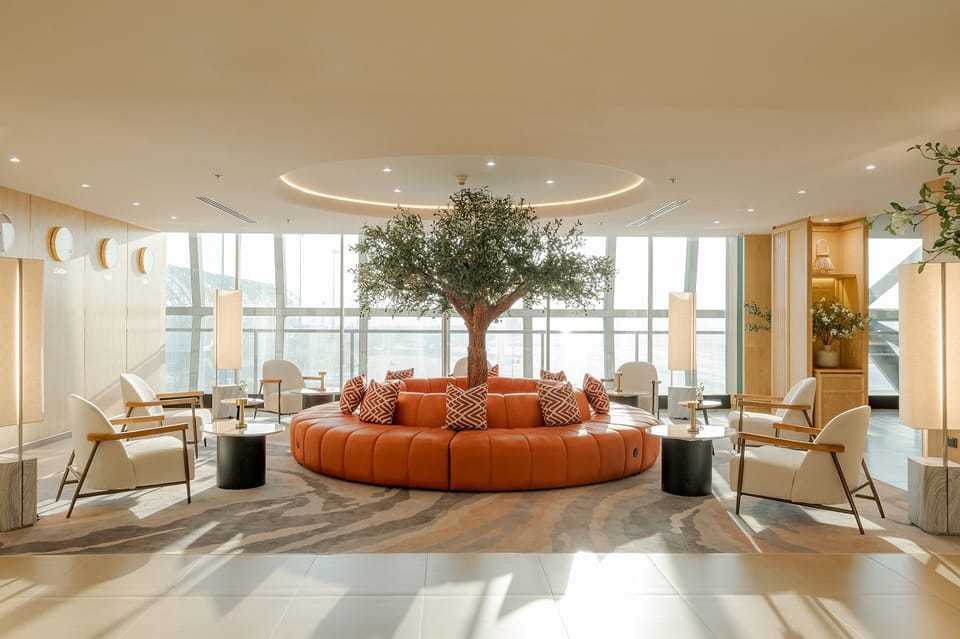 The Coral Finest Business Class Lounge (Cocoon) – Bangkok Suvarnabhumi Airport (BKK), Main Terminal – seating area