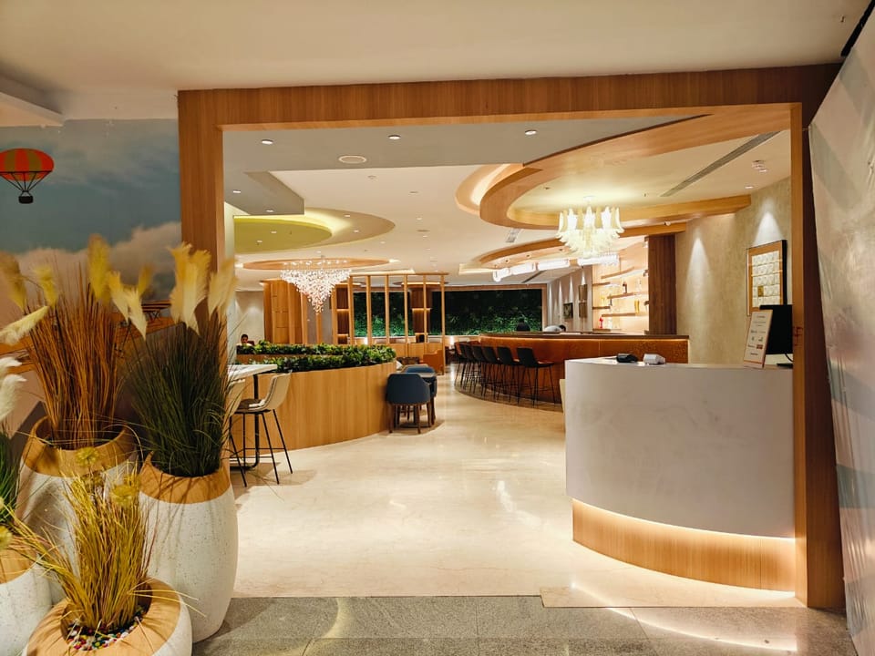 Elysian Executive Lounge - Domestic – Pune Airport (PNQ), New Integrated Terminal Building