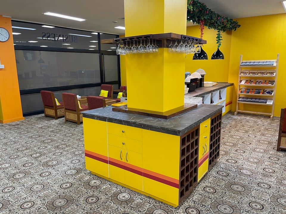 Bhutan Airlines Business Class Lounge – Paro Airport (PBH) – lounge interior