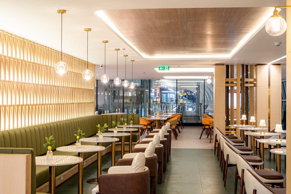 The Coral Finest Business Class Lounge (Cosmo) – Bangkok Suvarnabhumi Airport (BKK), Main Terminal – seating area