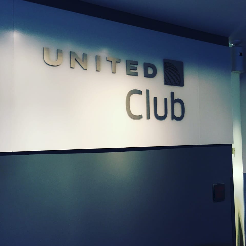 United Club – Minneapolis-Saint Paul Airport (MSP), Terminal 1 – entrance