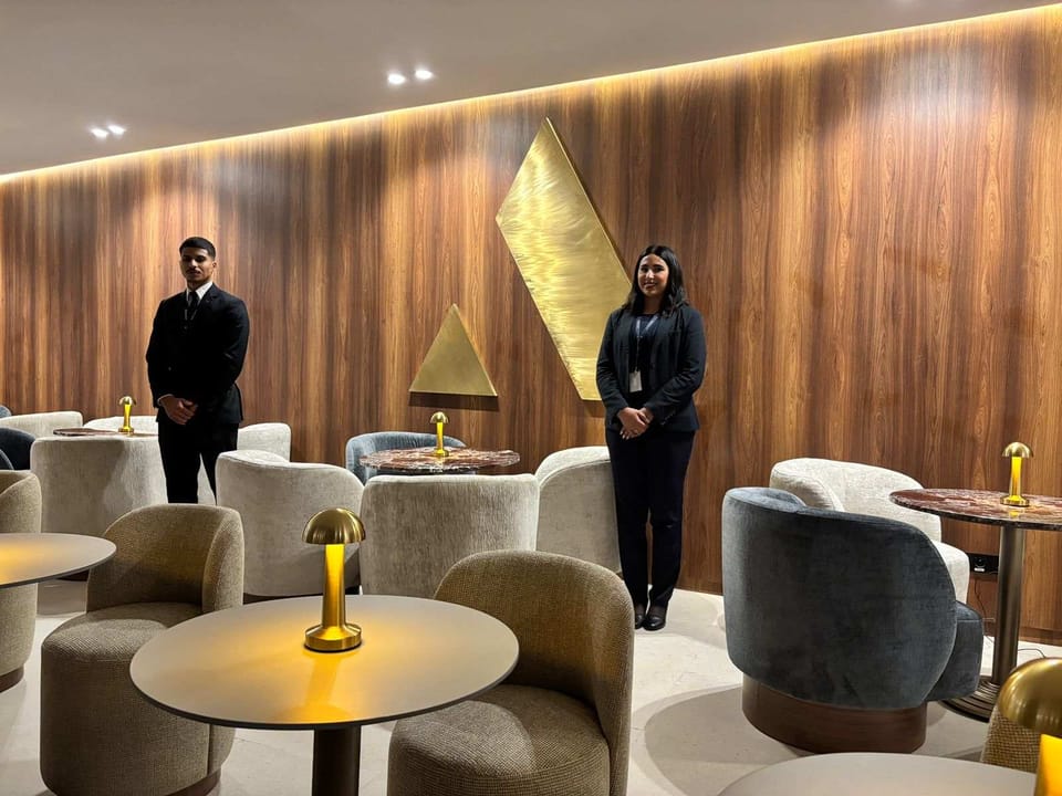 Aspire Lounge – Casablanca Mohammed V Airport (CMN), Terminal 1 – seating area