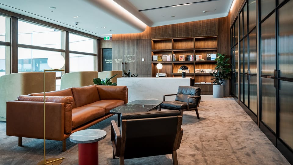 Qantas Chairman's Lounge – Brisbane Airport (BNE) – lounge interior