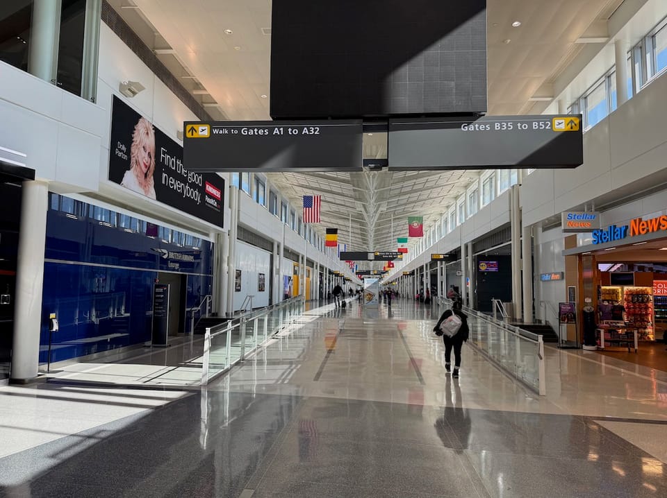 British Airways Lounge – Washington Dulles Airport (IAD), Concourse B