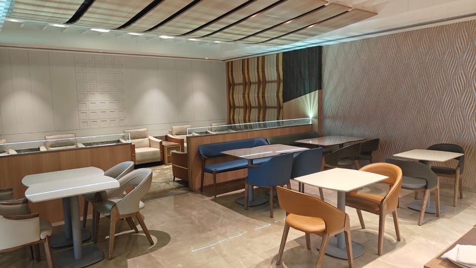 Elysian Lounge - Domestic – Pune Airport (PNQ), New Integrated Terminal Building