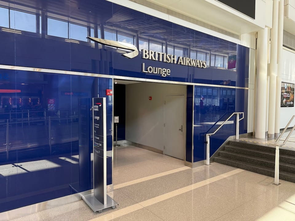 British Airways Lounge – Washington Dulles Airport (IAD), Concourse B