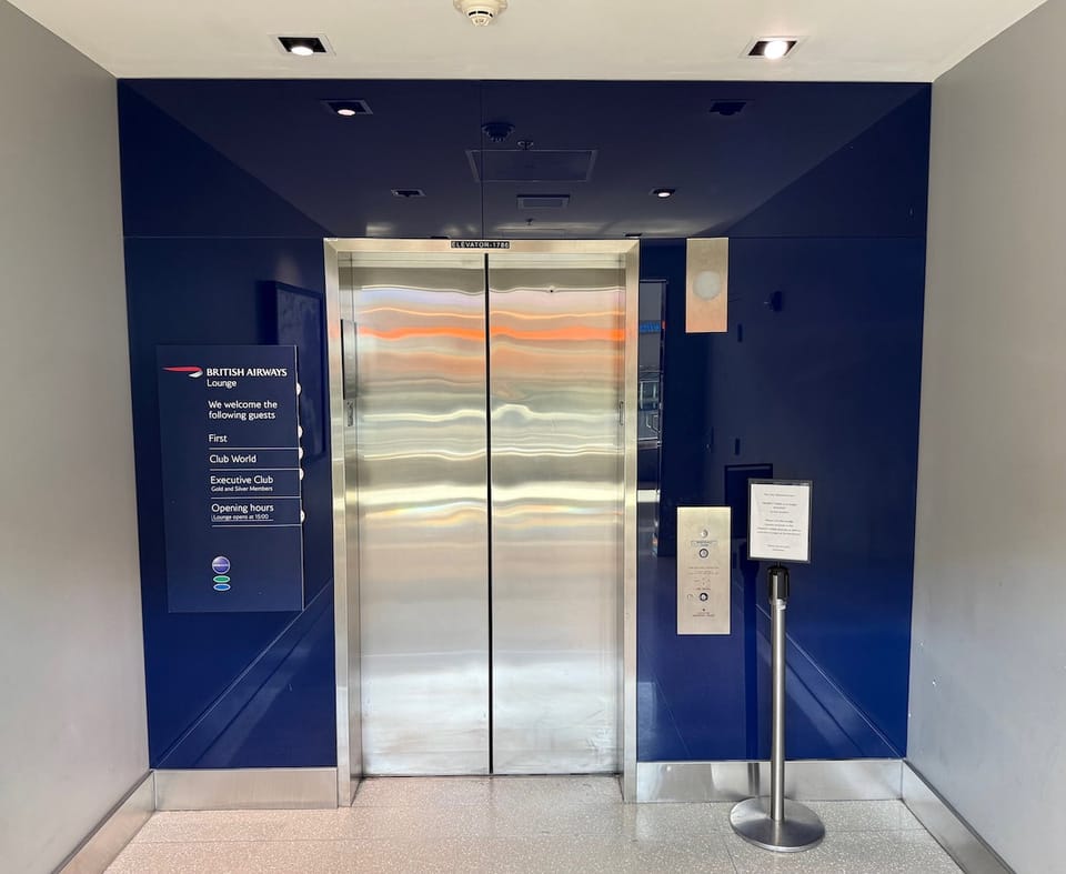 British Airways Lounge – Washington Dulles Airport (IAD), Concourse B
