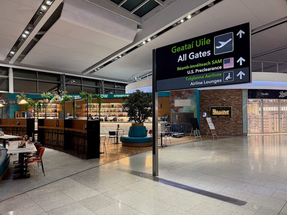 Aer Lingus Lounge – Dublin Airport (DUB), Terminal 2