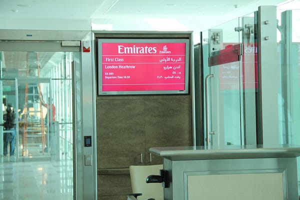 The Emirates Lounge – Colombo Airport (CMB), After security