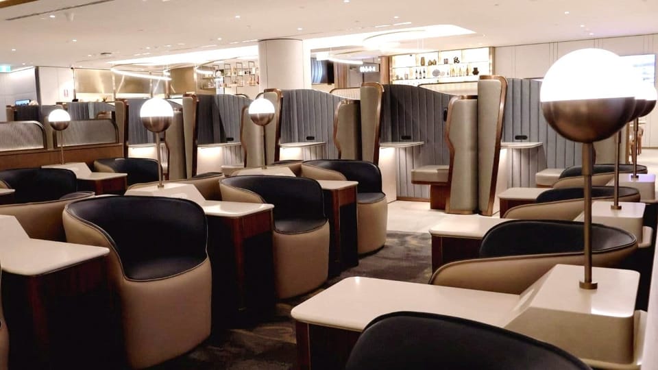 Singapore Airlines SilverKris Lounge – Perth Airport (PER) – seating area