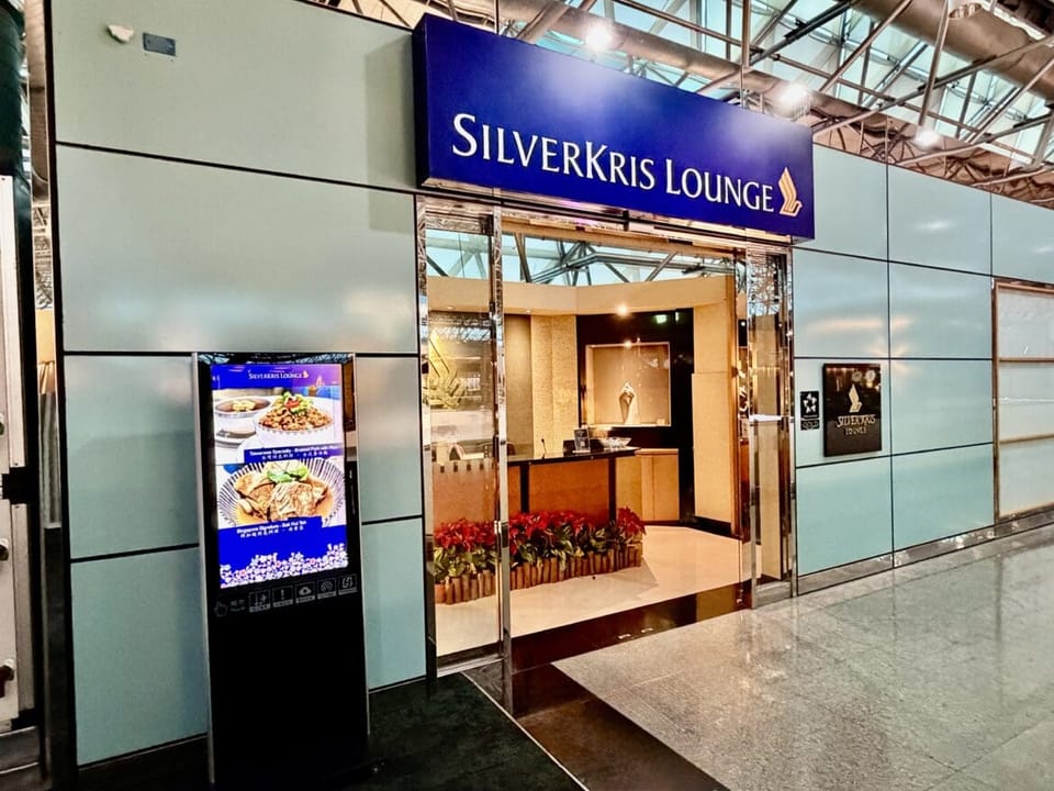 Singapore Airlines SilverKris Lounge – Taipei Taoyuan Airport (TPE)