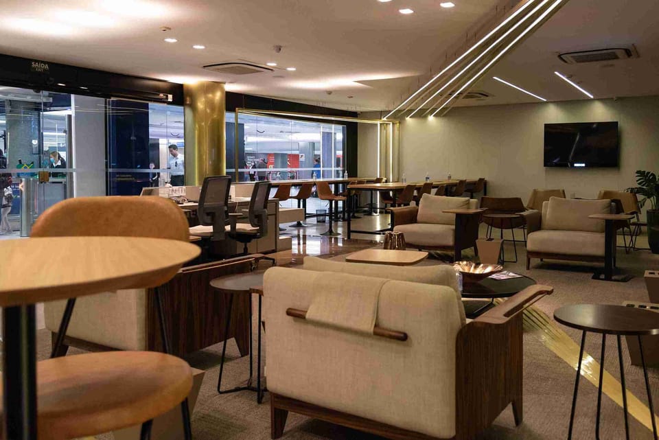 Emerald Lounge - Sao Paulo – Sao Paulo Congonhas Airport (CGH), Main Terminal – seating area