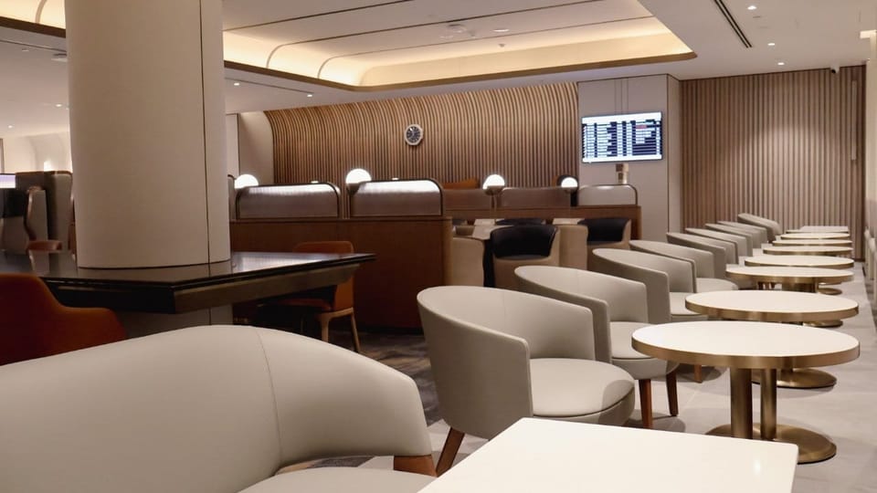 Singapore Airlines SilverKris Lounge – Perth Airport (PER) – seating area
