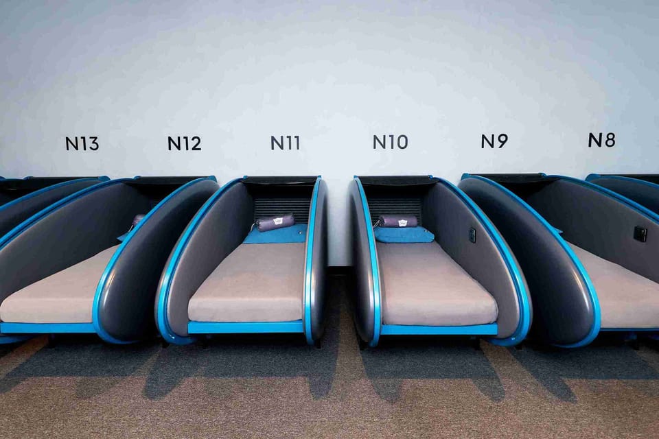 sleep 'n fly Lounge North Node – Hamad International Airport (DOH), Main Terminal – amenities