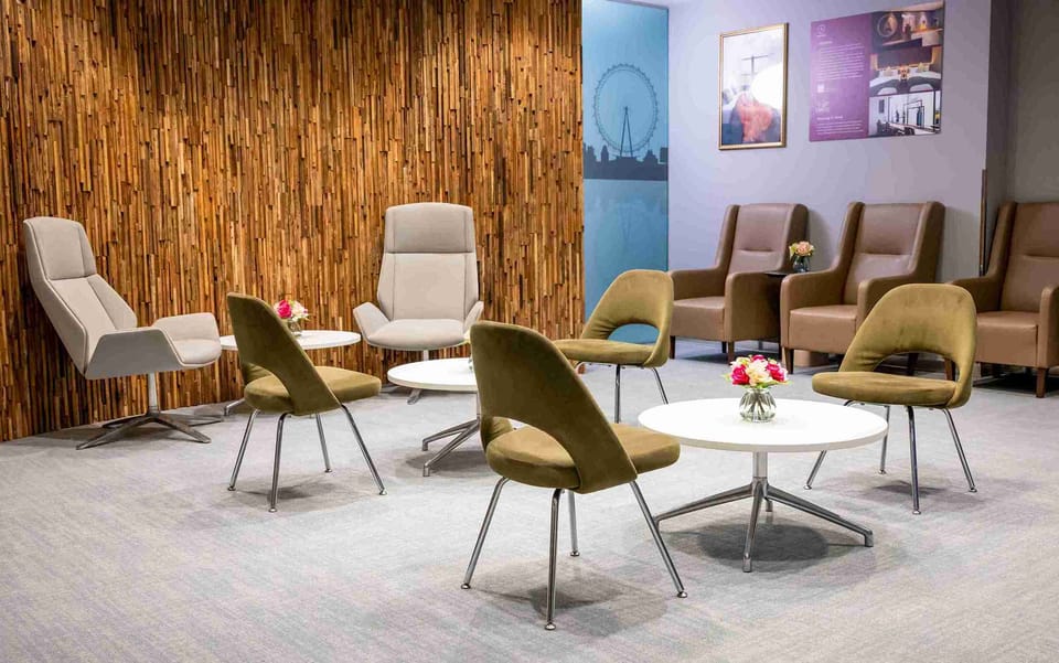 Plaza Premium Lounge (Arrivals, Terminal 3) – Heathrow Airport (LHR), Terminal 3 – seating area