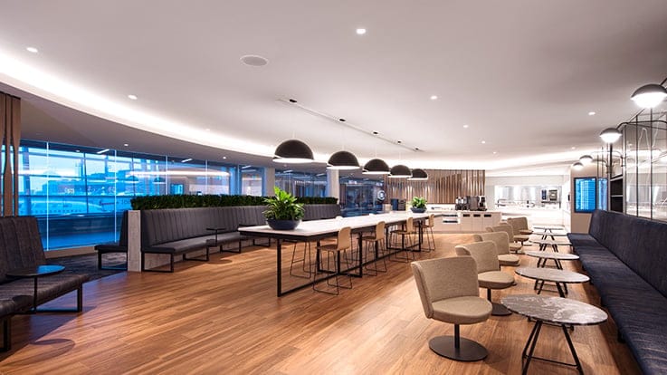 Elevation Lounge – Calgary Airport (YYC), Domestic Terminal-Concourse B
