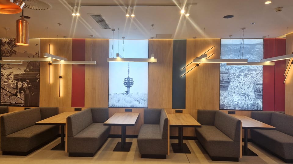 Business Lounge – Sarajevo Airport (SJJ), Terminal B – seating area