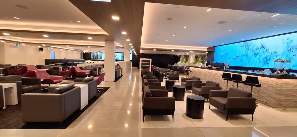 Air New Zealand Intl. Lounge – Melbourne Airport (MEL), International – lounge interior