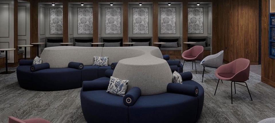 The Centurion Lounge – Heathrow Airport (LHR), Terminal 3 – seating area