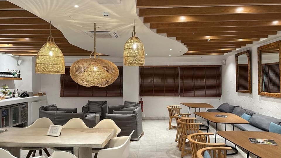 CIP Lounge by Goldair – Mykonos Airport (JMK), Main Terminal Building – lounge interior