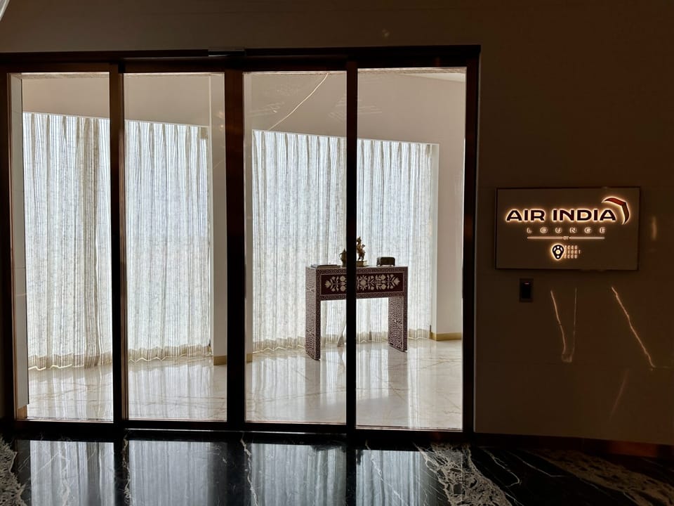Air India lounge – Bangalore Airport (BLR), Terminal 2