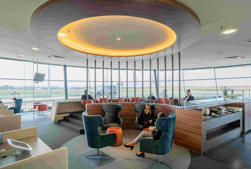 VIP-Lounge – Graz Airport (GRZ), Main Terminal – lounge interior
