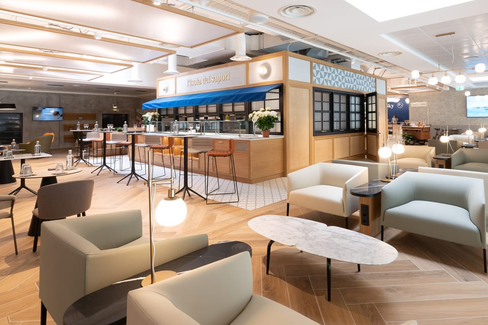 HelloSky VIP Lounge – Bergamo Airport (BGY), Main Terminal