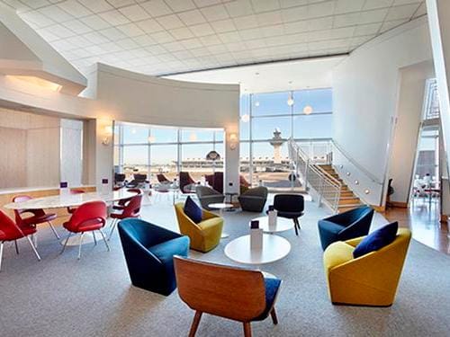 Virgin Atlantic Clubhouse – Washington Dulles Airport (IAD), Concourse A