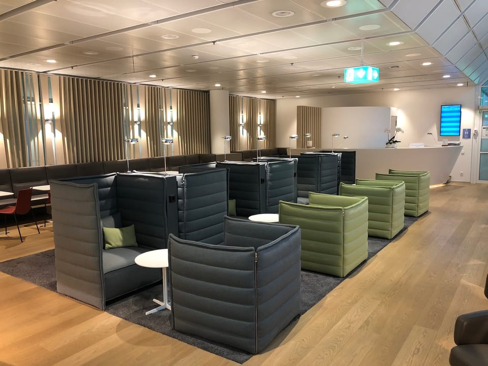Europa Lounge – Munich Airport (MUC), Terminal 1 – lounge interior