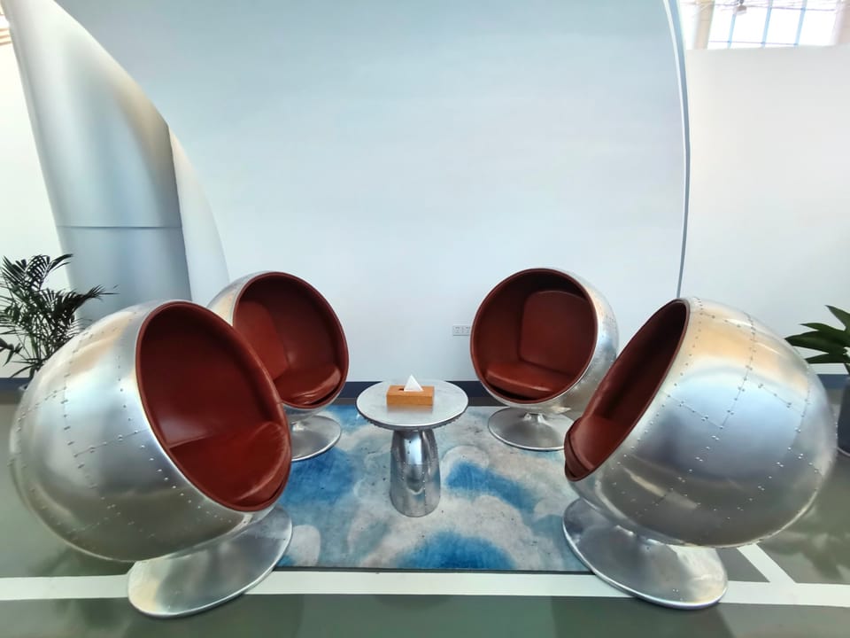 First Class Lounge – Tangshan City Airport (TVS), Main Terminal – seating area