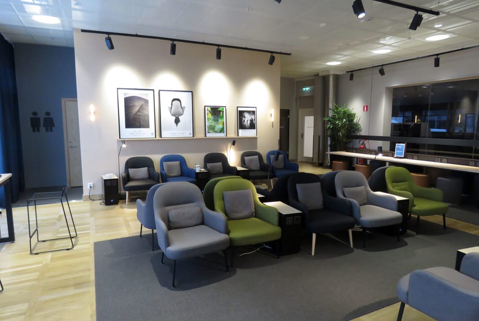 SAS Lounge – Gothenburg Landvetter Airport (GOT) – seating area