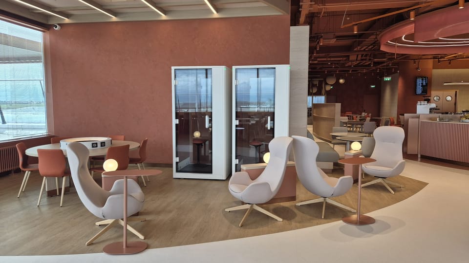 Primeclass Lounge – Sofia Airport (SOF), Terminal 2 – seating area