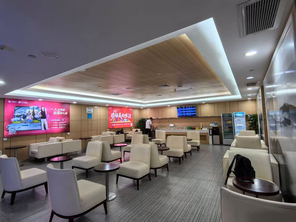 Second class lounge 3 – Luzhou Yunlong Airport (LZO), Main Terminal – seating area