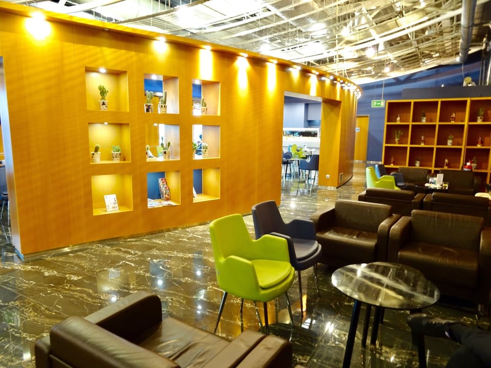 Skyserv Aristotle Onassis Lounge – Athens Airport (ATH), Main Terminal – lounge interior