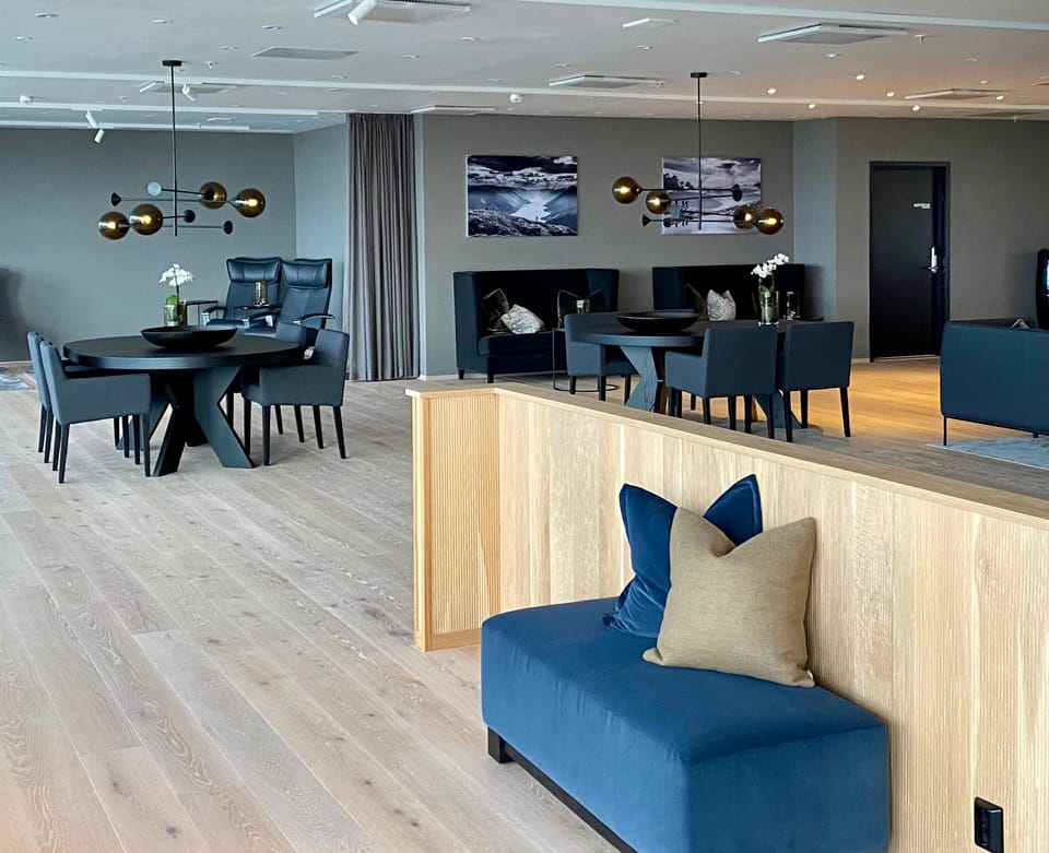 Bergen lounge – Bergen Airport, Flesland (BGO), Main Terminal – seating area